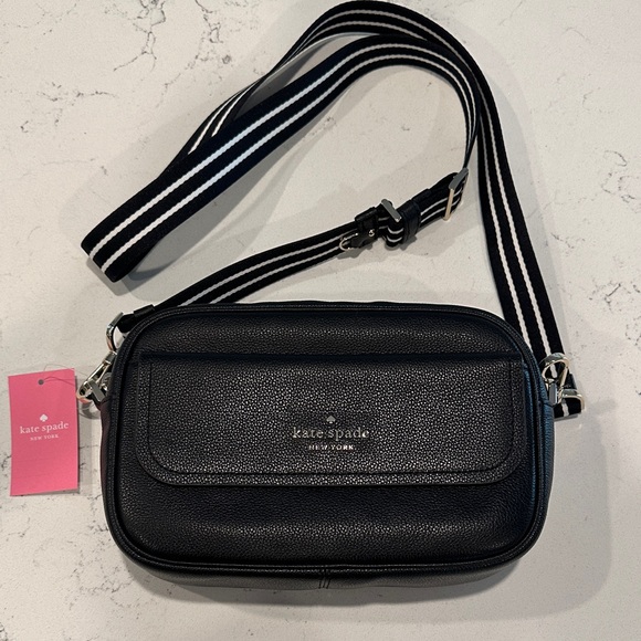 NWT Kate Spade Pebbled Leather Crossbody Bag - Picture 1 of 8